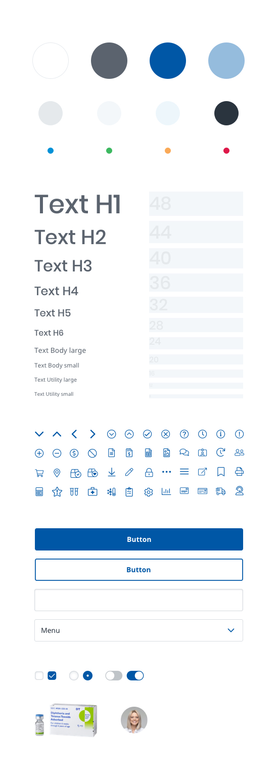 atomic design system elements